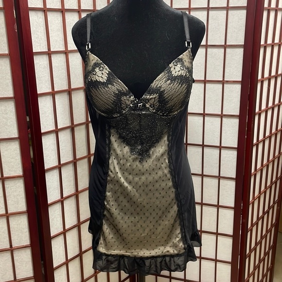 Cinema Etoile Other - Cinema Etoile Seductivewear Mesh Chemise Lingerie Size XLG
